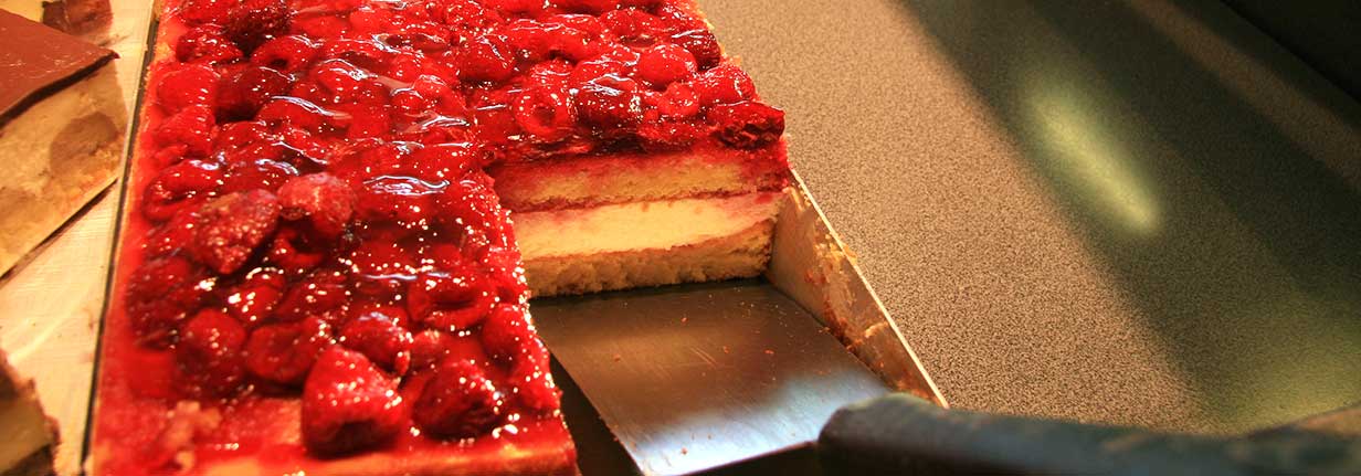 Himbeerschnitte
