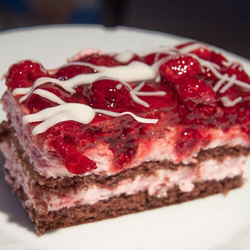 Schoko Himbeer Schnitte Schoko Himbeer Schnitte