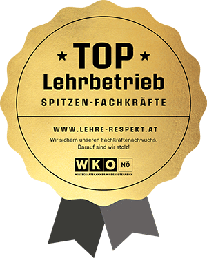 WKO NÖ Plakette Top Lehrbetrieb